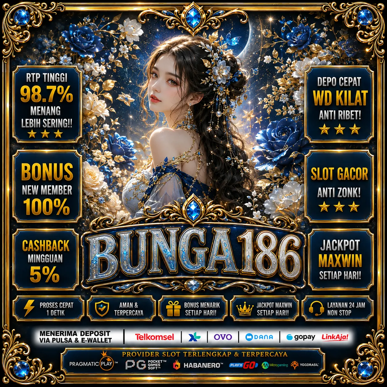 BUNGA186